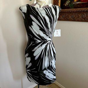 NWT- Suzi Chin for Maggy Boutique Ladies' Silk dress, Size 8